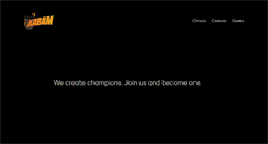 Desktop Screenshot of kabam.com
