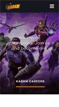 Mobile Screenshot of kabam.com